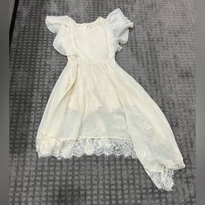 Joyfolie dress- cream color- size 6- like new